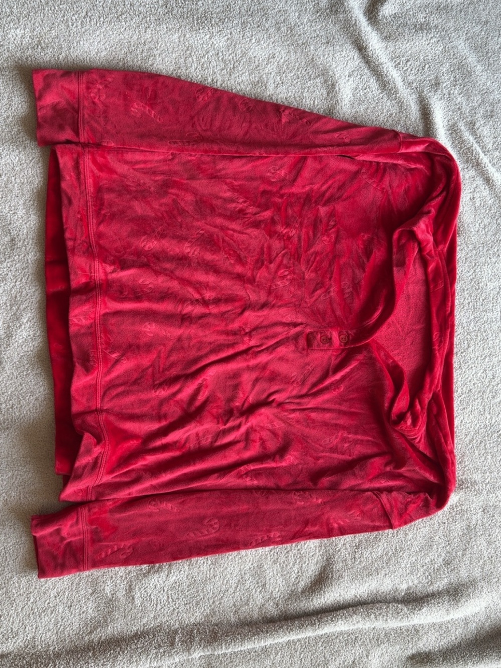 Women’s L Candy Cane Pajama Set